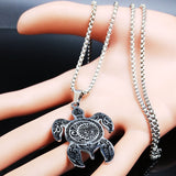 Retro Punk Turtle Pendant Necklace All-match – Jewelry Gift Ideas — 7