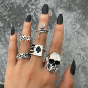 Personalized Creative Ring Ins Vintage Metal Playing – Stylish Gifts — 2