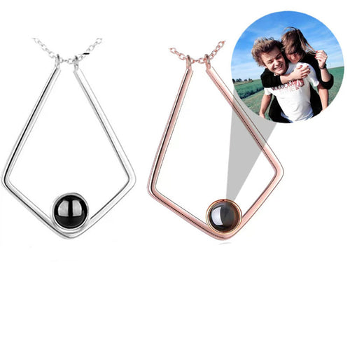 100 Languages Projection Necklace Personality – Jewelry Gift Ideas — 1