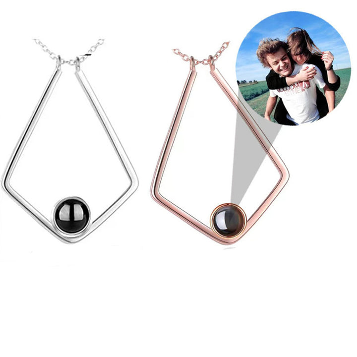 100 Languages Projection Necklace Personality – Jewelry Gift Ideas — 1