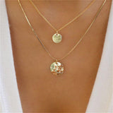 Women's Simple Fashion Multi-layer Necklace – Jewelry Gift Ideas — 14
