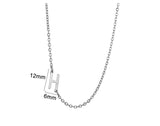 Women's 26 Initial Letter Necklace Simple – Jewelry Gift Ideas — 7
