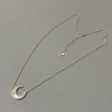 Whole Body 925 Silver Moon Necklace French Entry – Jewelry Gift Ideas — 2