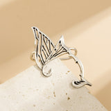 Butterfly Wings Hollow Out Simple Elf Alloy Ear Cuff – Useful Gifts — 8