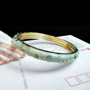 Museum Enamel Fine Floral Bracelet – Jewelry Gift Ideas — 11