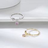 S925 Sterling Silver Fashion Elegant Heart Ring – Stylish Gifts — 2