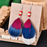 Drop Shaped Point Diamond Chain Tassel Earrings – Thoughtful Gifts — 14