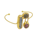Classical Design Irregular Tourmaline Blue Stone – Jewelry Gift Ideas — 4