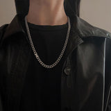 Neutral Texture Heavy Industry Punk Couple Chain – Jewelry Gift Ideas — 3