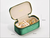 Retro Portable Jewelry Box Ring Necklace Storage – Home & Living Gifts — 7