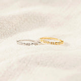 Sterling Silver Heart Diamond Ring Women's End – Gifts for Her — 4