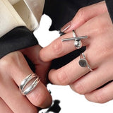 Retro Geometric Index Finger Ring – Jewelry Gift Ideas — 2