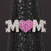 Letter Heart Shape Mother's Day Opening Adjustable – Gifts for Her — 3