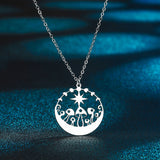 Moon And Star Mushroom Pendant Necklace Fairy – Jewelry Gift Ideas — 4