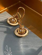 Niche Design Style Saturn Earrings Ear Hooks – Stylish Gifts — 6