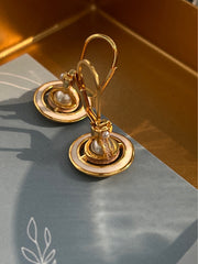 Niche Design Style Saturn Earrings Ear Hooks – Stylish Gifts — 6