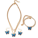 Earring Necklace Bracelet Combination Suit – Jewelry Gift Ideas — 4