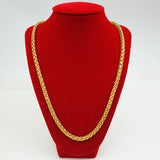 Brass Gold-plated Necklace Men And Women – Jewelry Gift Ideas — 1