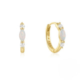 Rhinestone Zircon Opal Ear Clip – Special Occasion Gifts — 2