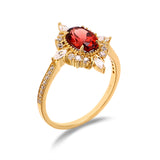Natural Stone Retro Zircon Ring – Unique Gift Ideas — 5