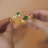 Vintage Green Bracelet Niche And Unique – Jewelry Gift Ideas — 5