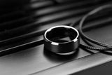 Lovers' Titanium Steel Frosted Ring – Stylish Gifts — 3