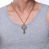 62MM Titanium Steel Celtic Cross Pendant Necklace – Jewelry Gift Ideas — 12