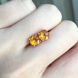 Natural Brazil Citrine Durable Small Fashion Simple – Stylish Gifts — 6