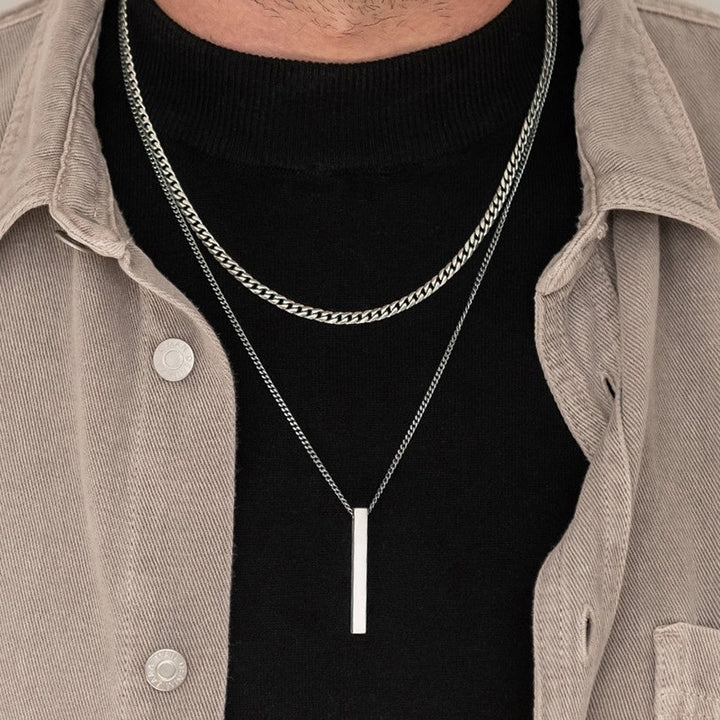 Men's Gift Chain Crystal Necklace – Jewelry Gift Ideas — 1