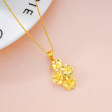 Vietnam Placer Gold Lady's Flower Accessories – Jewelry Gift Ideas — 13