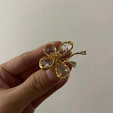 White Crystal Adjustable Finger Ring – Jewelry Gift Ideas — 2