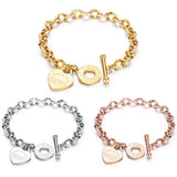 Heart-shaped Stainless Steel Heart-shaped – Jewelry Gift Ideas — 8