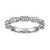 Creative S925 Silver Reverse Love Eternal Ring – Gifts for Couples — 2