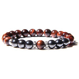Energy Volcanic Stone Seven Color Chakra Bracelet – Jewelry Gift Ideas — 2