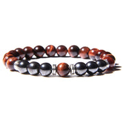 Energy Volcanic Stone Seven Color Chakra Bracelet – Jewelry Gift Ideas — 2
