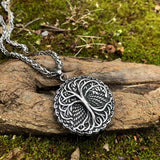 Life Tree Stainless Steel Double Sided Pendant – Jewelry Gift Ideas — 5