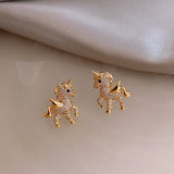 Studs Fashion Earrings Senior Sense Temperament Ear – Stylish Gifts — 3