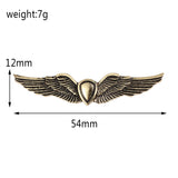 Golden M Badge Oil Drip Brooch – Jewelry Gift Ideas — 10