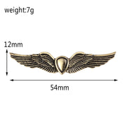Golden M Badge Oil Drip Brooch – Jewelry Gift Ideas — 10