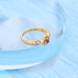 Sterling Silver Amethyst Ring Girl – Gifts for Kids — 1
