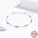 Round Beads 925 Sterling Silver Fashion White Gold – Stylish Gifts — 5
