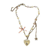 Bow Beaded Love Necklace XINGX Can Open Small – Jewelry Gift Ideas — 2