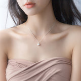 Personalized Simple S925 Silver Shell Necklace – Jewelry Gift Ideas — 3