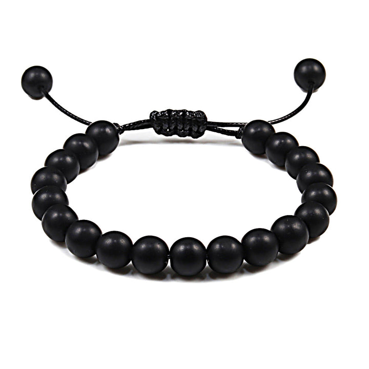 Personalized Volcanic Stone Tiger Eye Chain – Jewelry Gift Ideas — 1