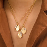 Titanium Steel Mirror Irregular Zircon Necklace – Jewelry Gift Ideas — 1