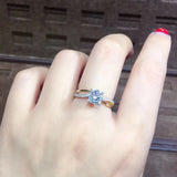 8-word Twist Fashion Zircon Diamond Ring – Stylish Gifts — 2