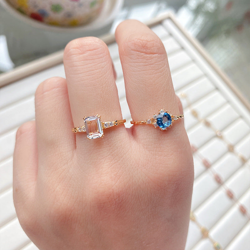 Women's Simple Retro Snowflake Ring – Gifts for Her — 1