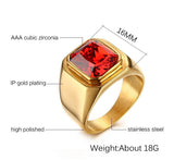 Artificial Zircon Electric Black Gold Stainless Steel – Useful Gifts — 2