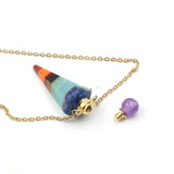 Natural Seven-color Stitching Crystal Stone – Jewelry Gift Ideas — 4