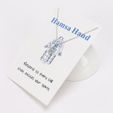 Creative Hand Of Fatima Lucky Eye Necklace – Jewelry Gift Ideas — 5